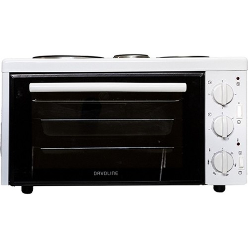 ELECTRIC MICRO OVEN WITH 3 HOB  EC 450 CHEF ΛΕΥΚΟ 28LT 3100W GRILL 1000W